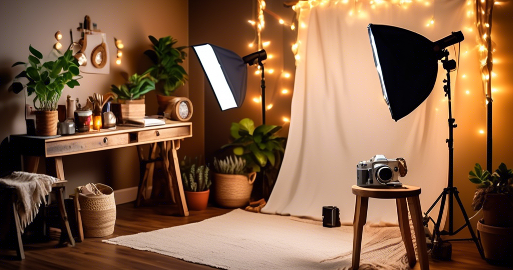 DIY photography hacks for home studios